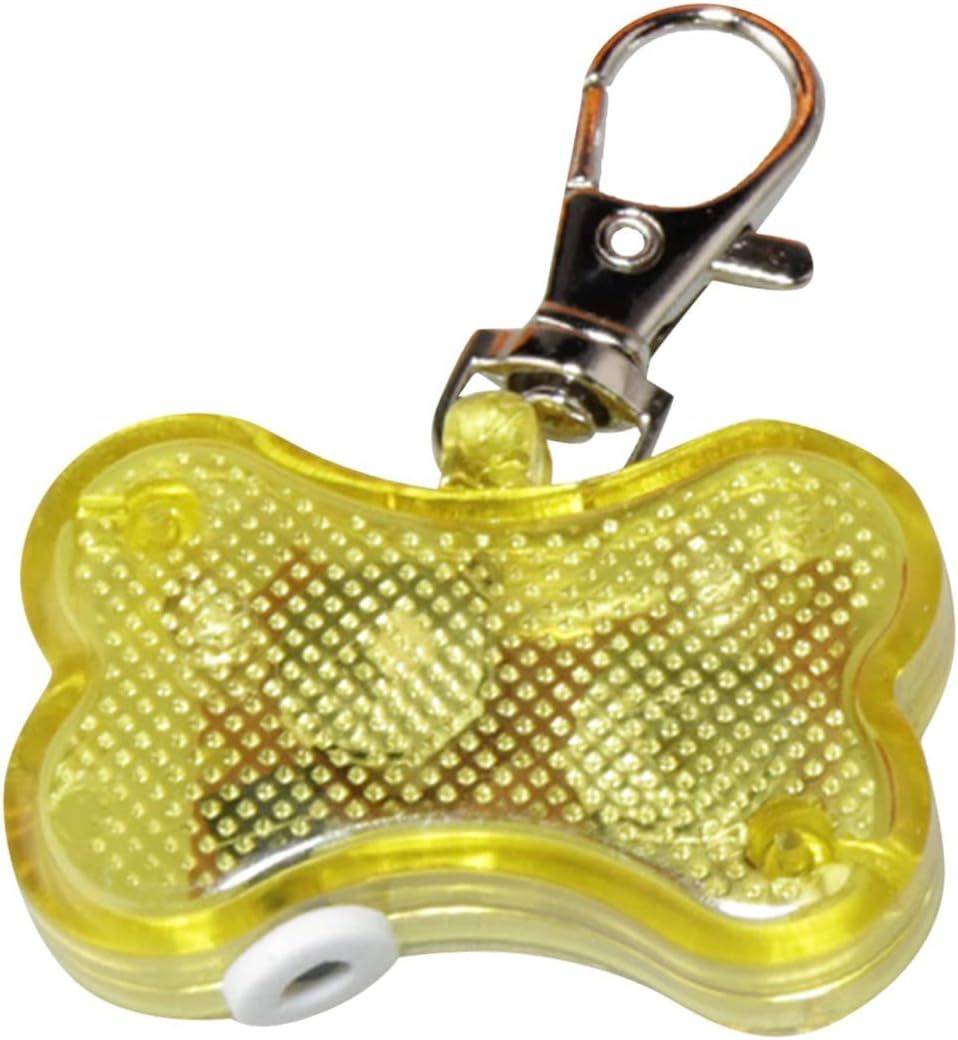 Pet Supplies For Cats Food Pet Glowing Pendant Pet Cat Luminous Anti Lost Pendant Pet LED Bone Luminous Pendant Collar For Cats Dogs