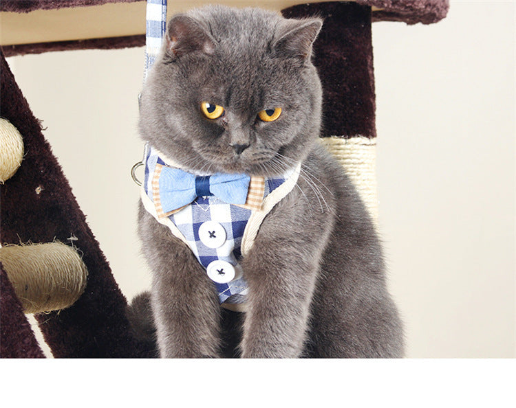 Anti-strike Tie Cat Rope Vest Type Kitten Chain