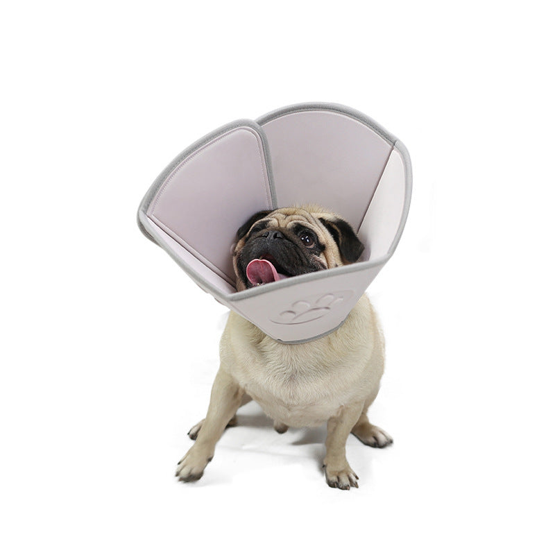 Folding Super Soft Pet Neck Ring To Prevent Biting