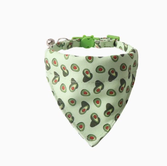 Fruit Blossom Bow Tie Cat Collar