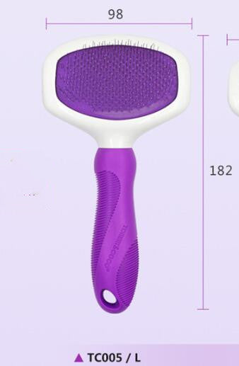 Stainless Steel Remove Floating Hair Professional Grooming Hair Pulling Cats And Dogs Open Knot Comb