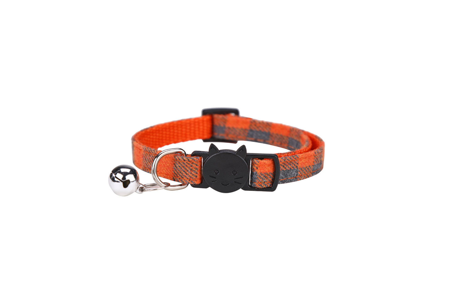 British Plaid Cat With Anti-rust Bell Collar
