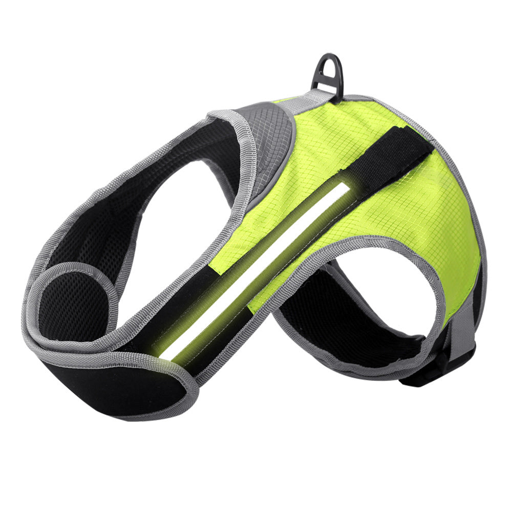 Pet Solid Color K-Shaped Luminous LED Strap