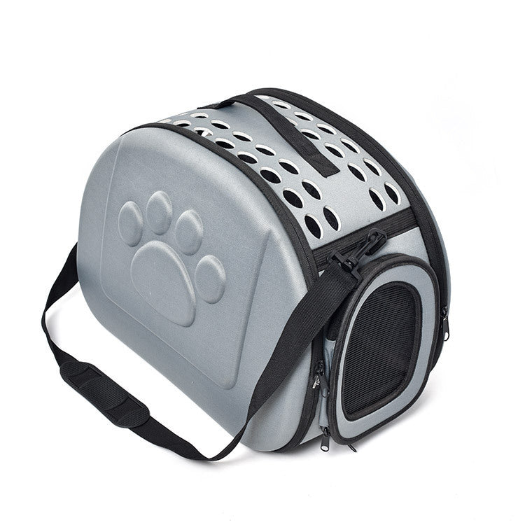 Foldable portable pet cage
