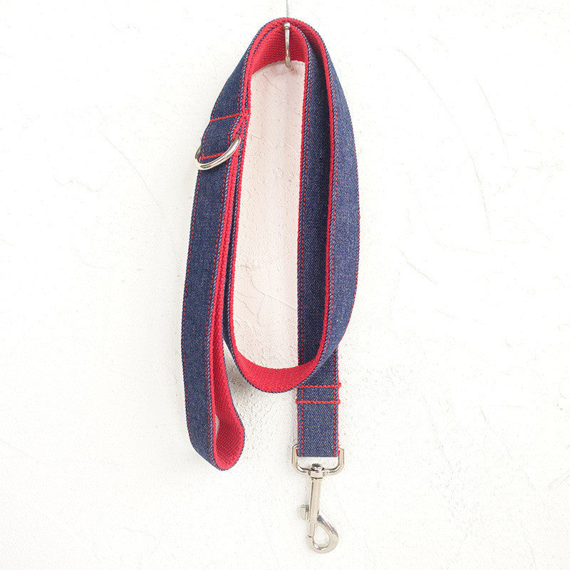 Dog collar traction rope set