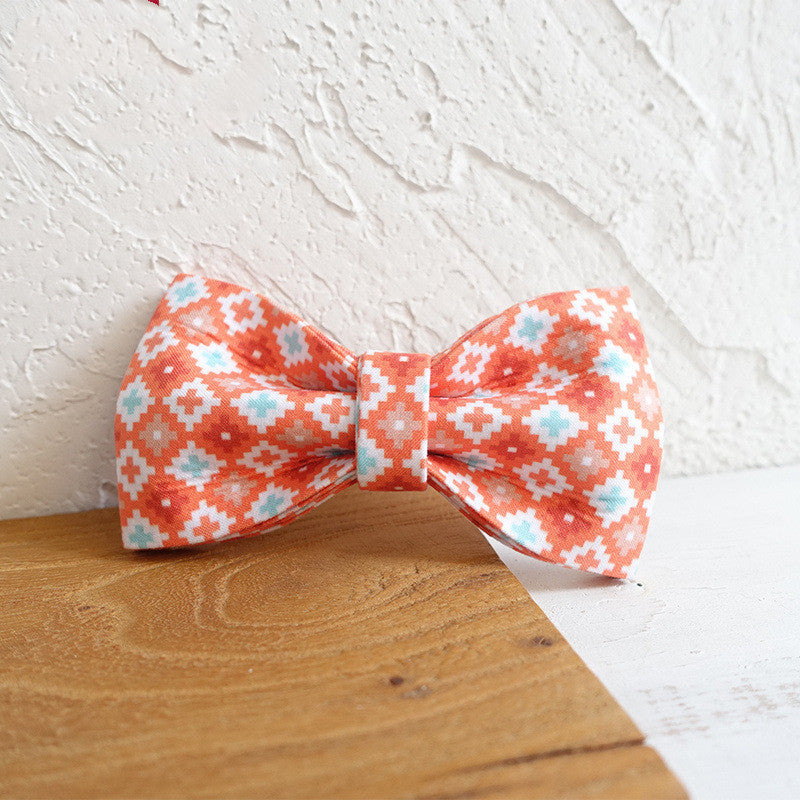 Dog bow tie pulling rope
