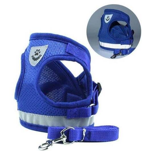 Reflective Dog Harness & Leash Set