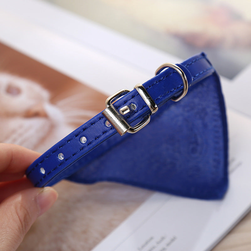 Dog collar Triangle saliva towel
