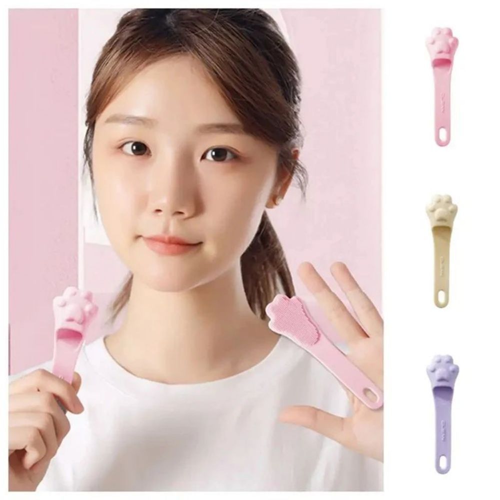 Silicone Toothbrush For Pets Food Grade Oral Cleaning Tool Finger Cover Toothbrush For Dogs And Cats