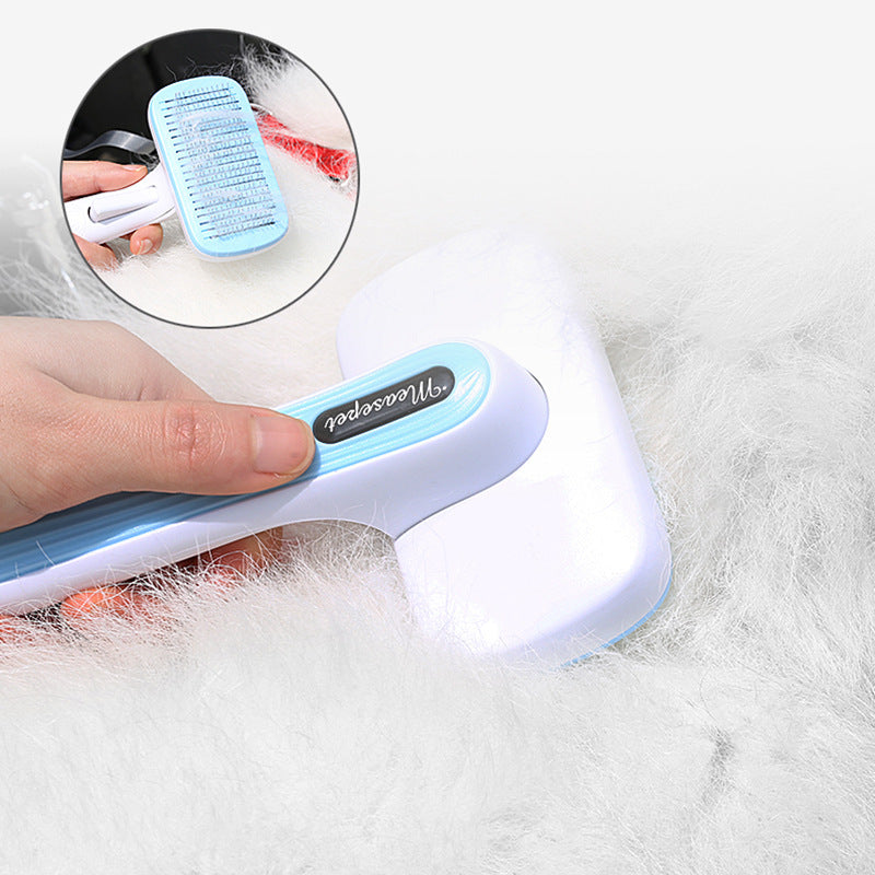 New One Key Hair Removal Needle Comb For Pet Dogs