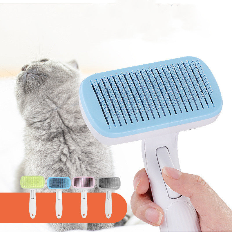 New One Key Hair Removal Needle Comb For Pet Dogs