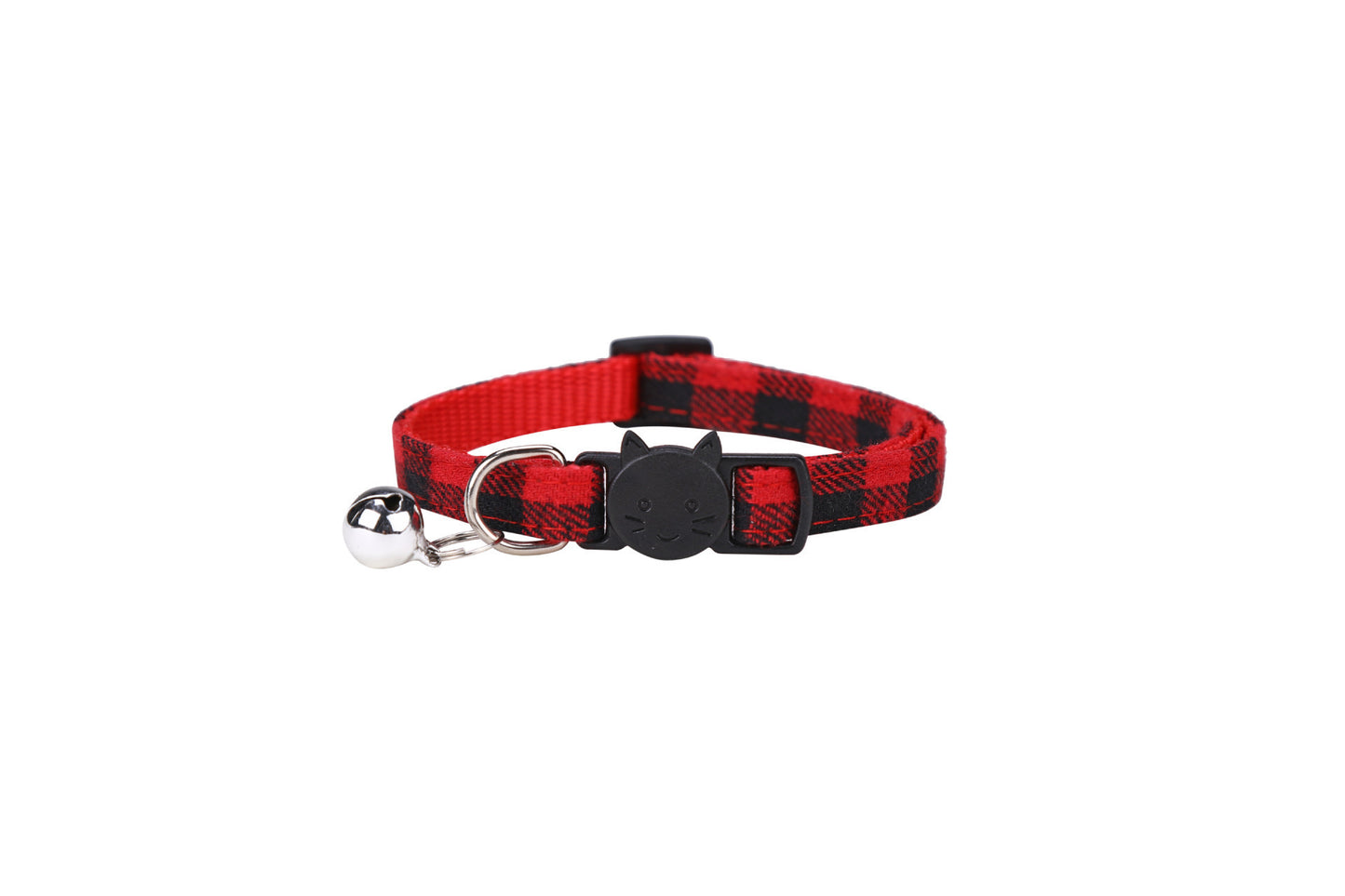 British Plaid Cat With Anti-rust Bell Collar