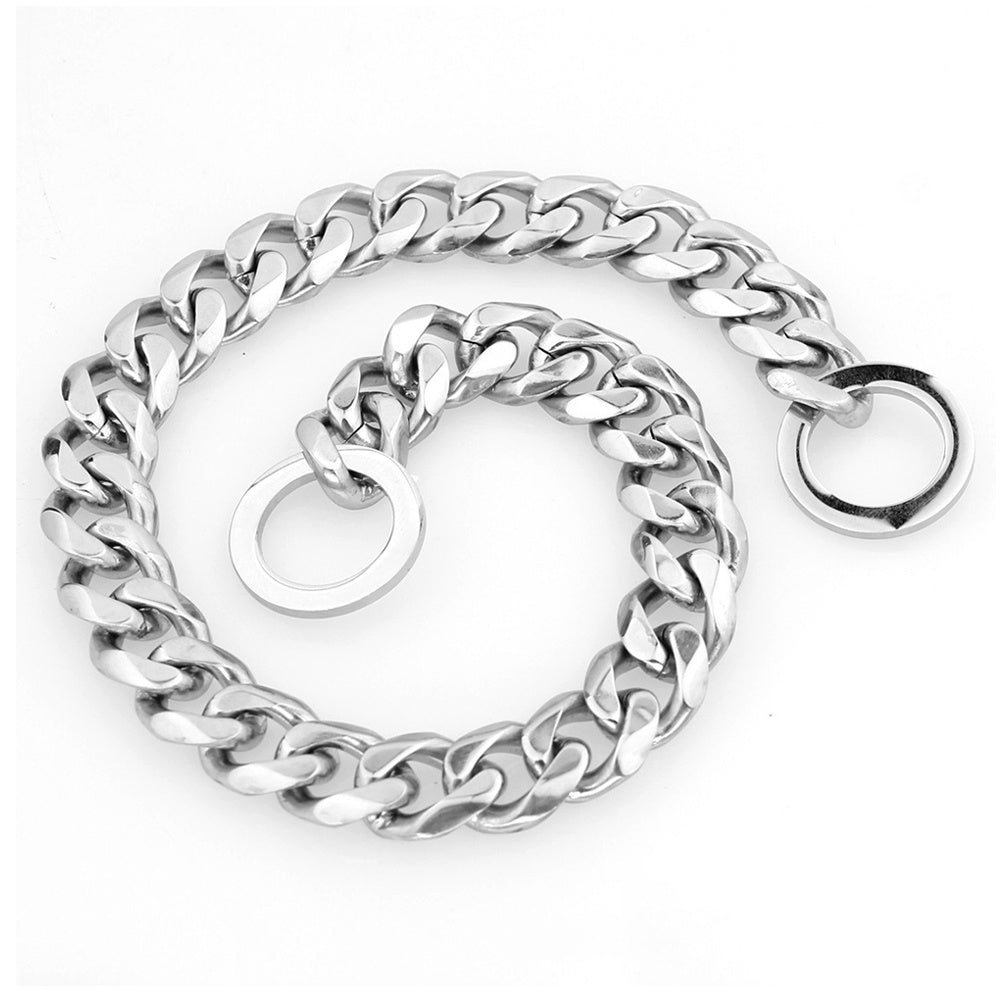 Titanium Steel Two-Tone Dog Collar Review