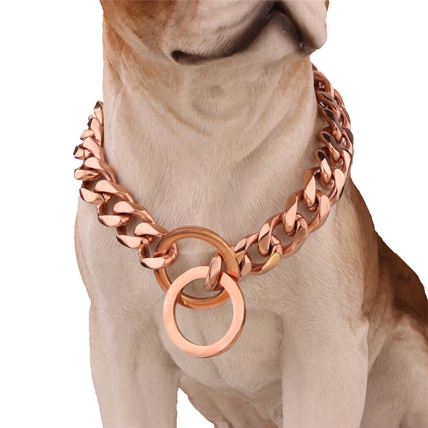 Titanium Steel Two-Tone Dog Collar Review