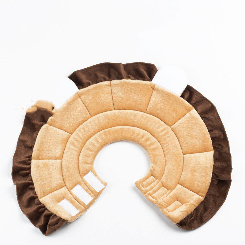 Cartoon Lion Collar for Pet Recovery