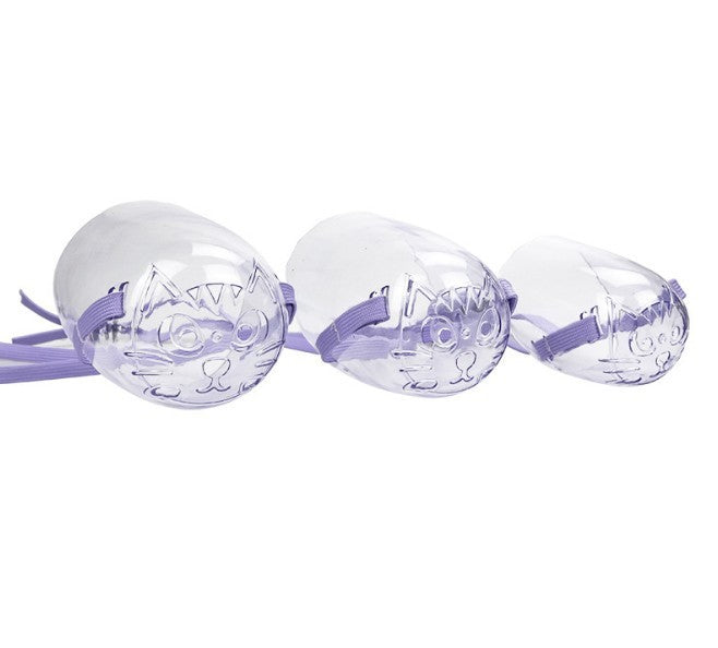 Transparent cat eye mask, cat bite-proof headgear, cat bathing bag, injection, cat collar
