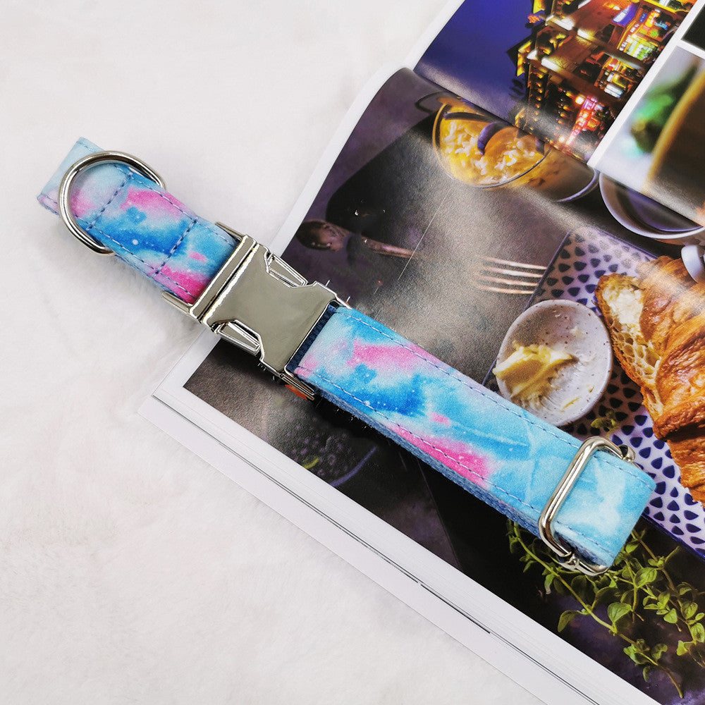 Custom Engraved Dog Collar with Zinc Alloy Buckle
