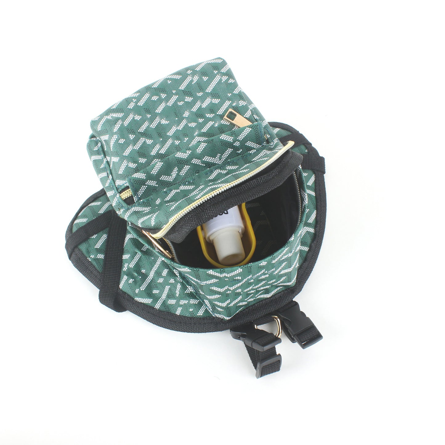 Dog School Bag Pet Trendy Brand Dog Tooth Backpack Dog Out Of Backpack Small And Medium-sized Dog Fadou Schnauzer Backpack