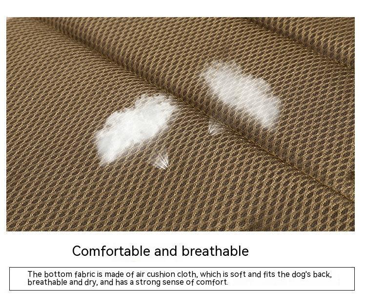1000D Nylon Waterproof Outdoor Large Dog Dog Clothes Suspender Suit