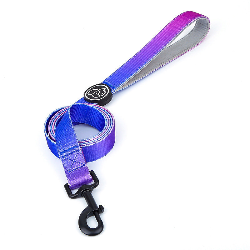 I Shaped Chest Strap Method To Fight Samoyed Dog Leash And Dog Leash Collar