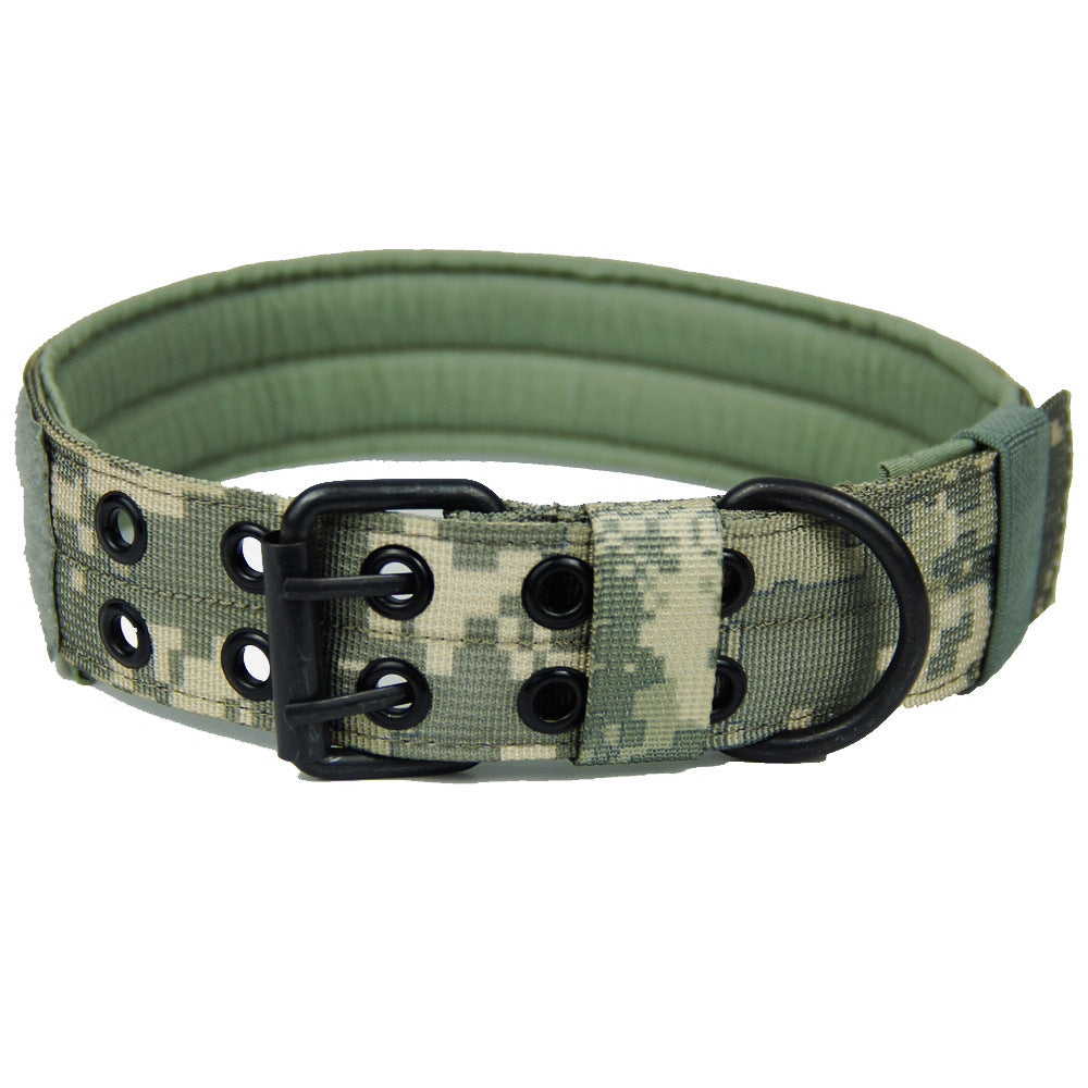Five-speed adjustable nylon pin buckle dog collar