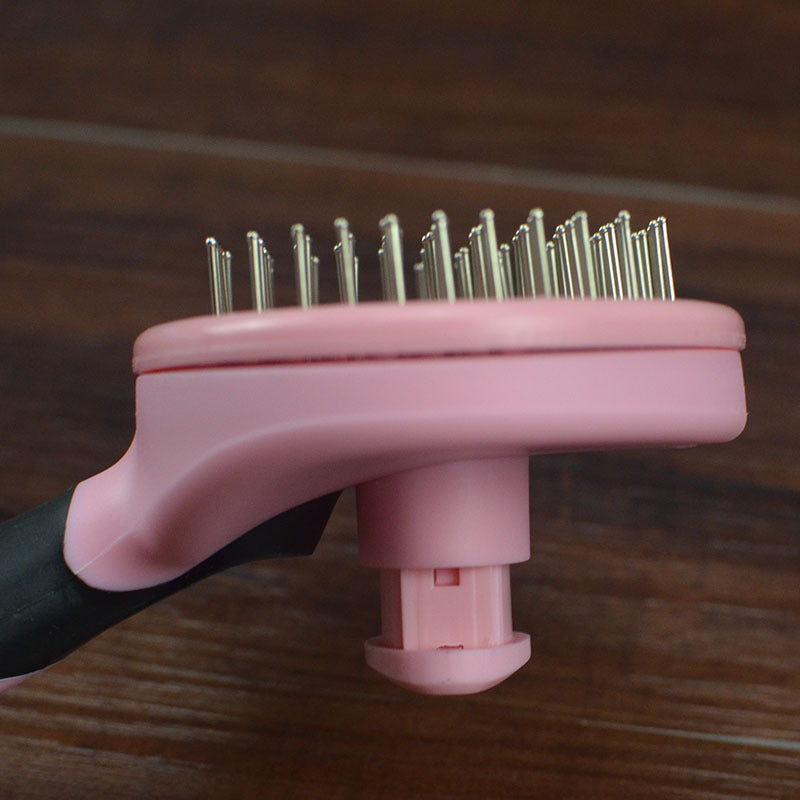 Steel Needle Round Head Massage Hair Removal Comb