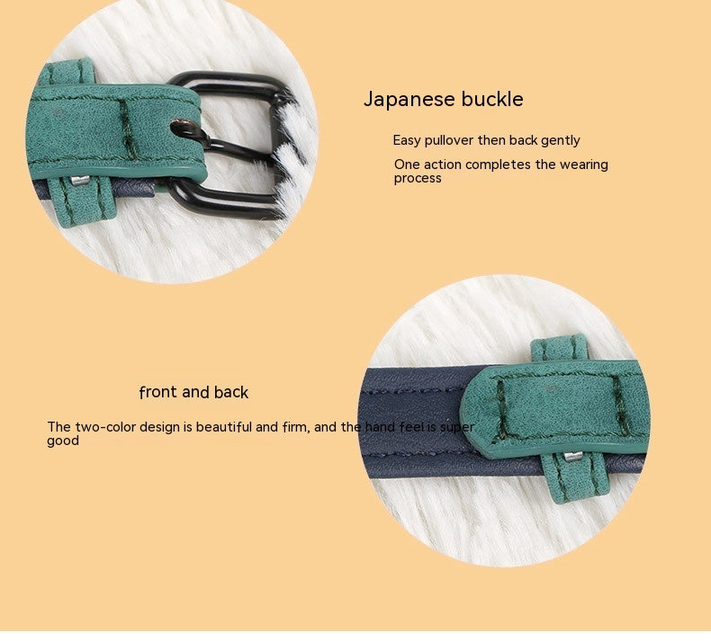 Durable PU Pet Chain Ring – Stylish and Strong Leash