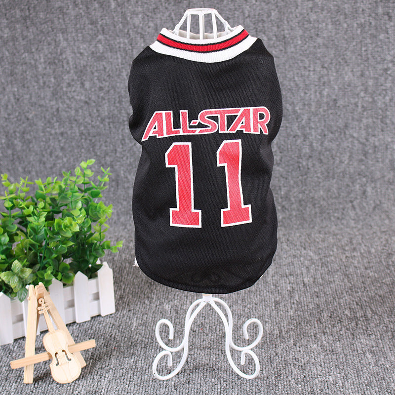 World Cup Dog Vest - Casual Cotton T-Shirt for Pets