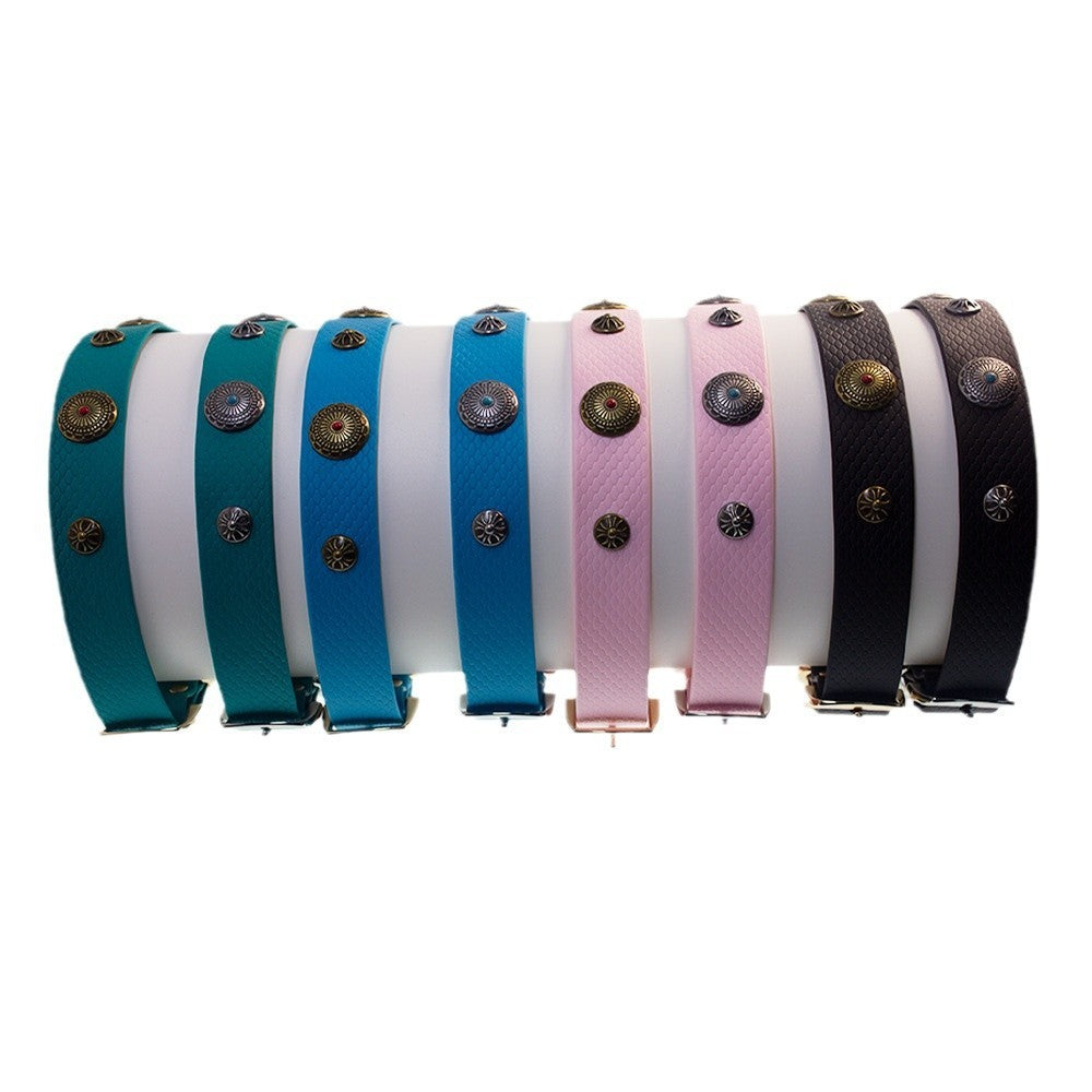 Ondaum Pet Encapsulated Webbing Dog Collar – Waterproof, Durable & Easy to Clean