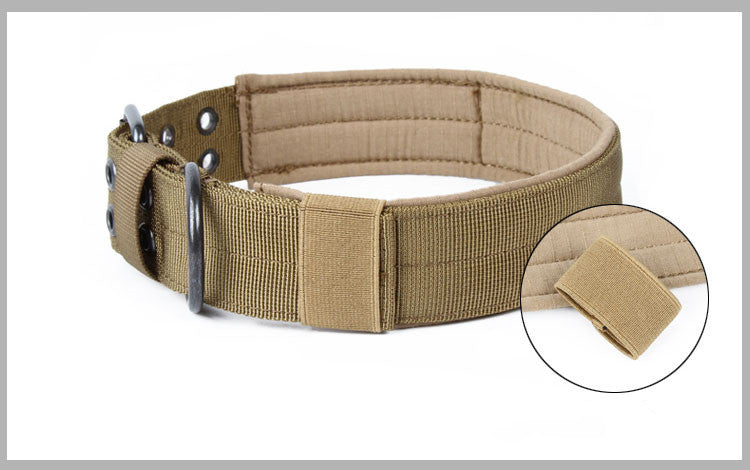 Five-speed adjustable nylon pin buckle dog collar