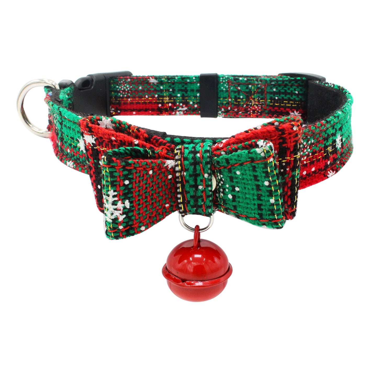 Pet microfiber backing comfortable bow collar collar