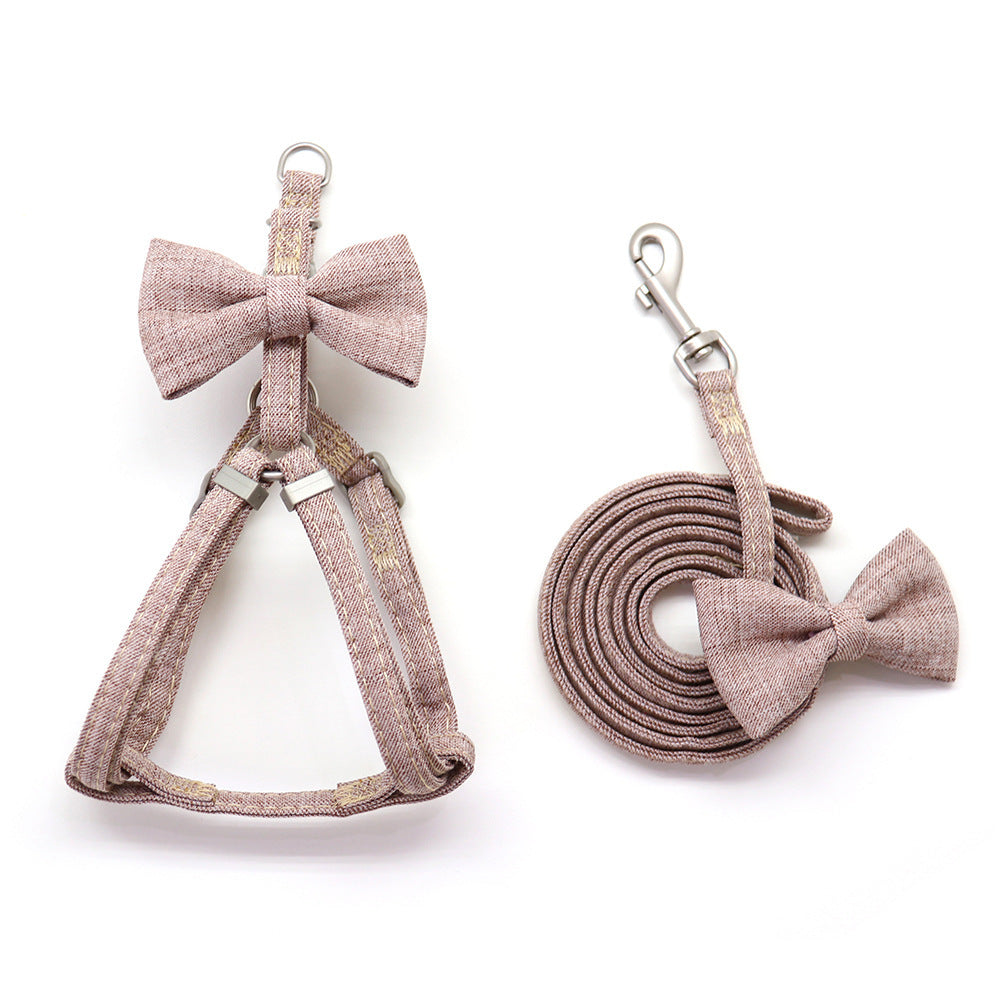 Pet Chest And Back Collar Traction Rope Set