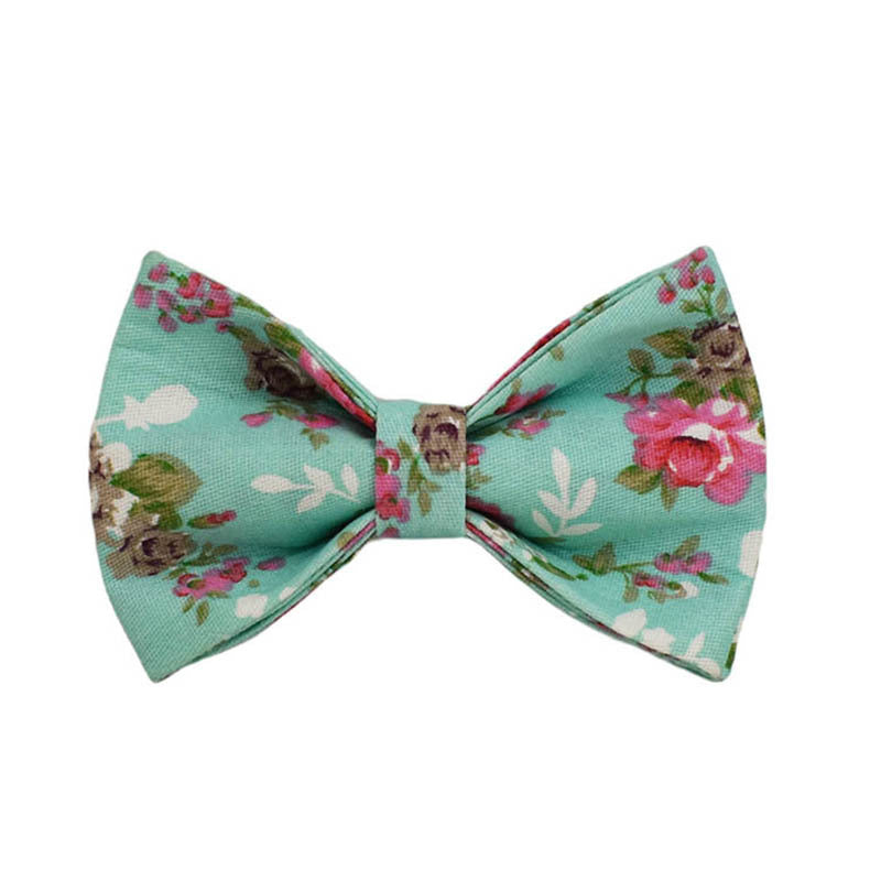 Ondaum Rose Dog Collar with Detachable Bow – Adjustable Floral Pet Collar with Leash & Vest – Soft & Stylish for Small to Large Dogs