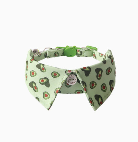 Fruit Blossom Bow Tie Cat Collar