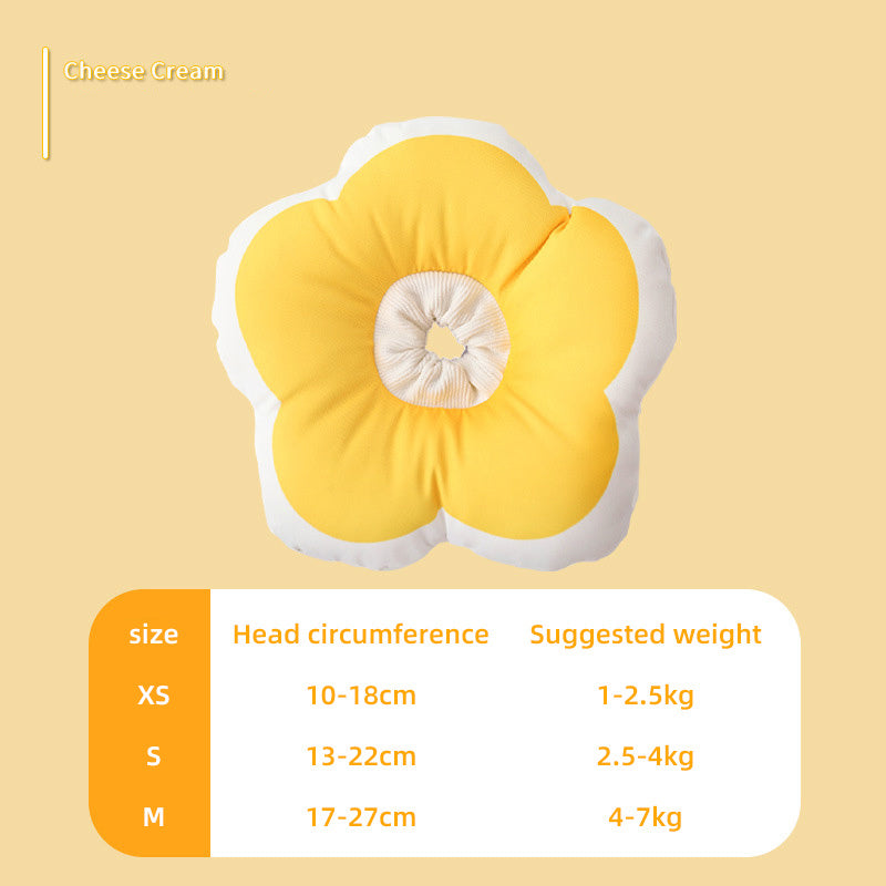 Adjustable Cat Flower Neck Collar for Recovery