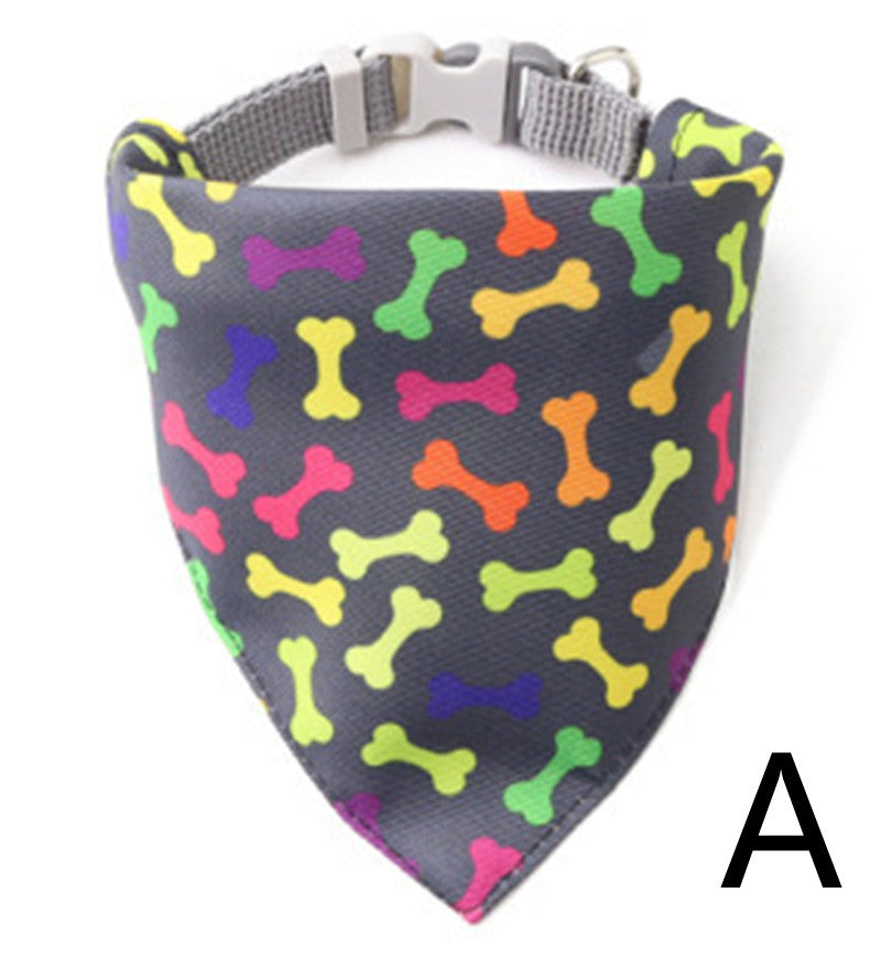 Pet Saliva Towel Triangle Scarf Collar Bib
