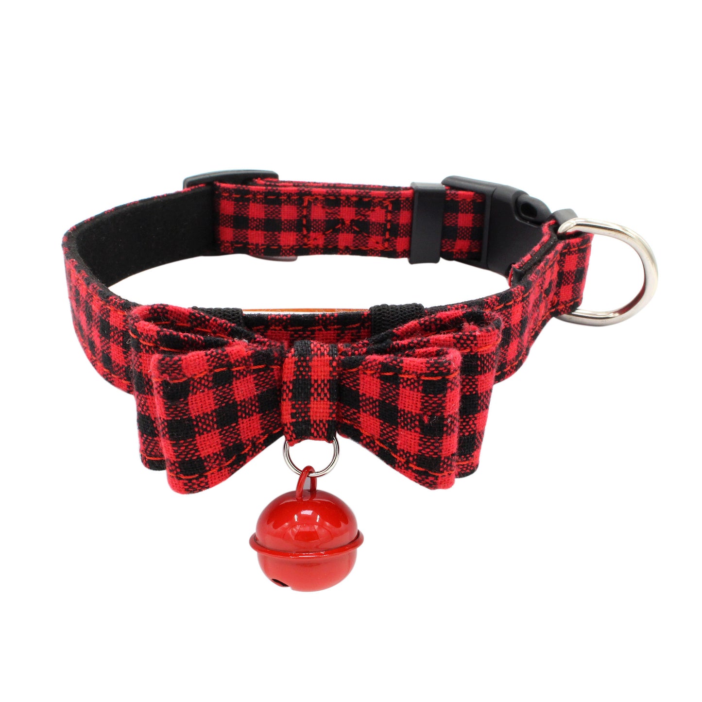 Pet microfiber backing comfortable bow collar collar