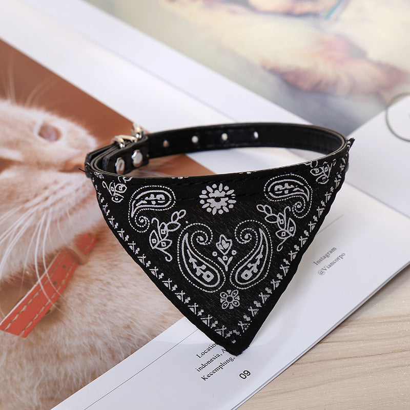 Dog collar Triangle saliva towel