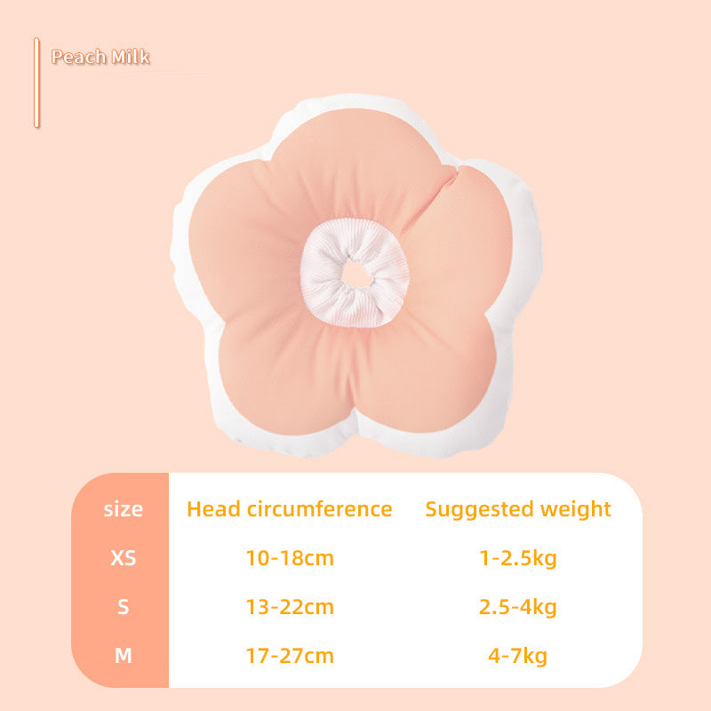 Adjustable Cat Flower Neck Collar for Recovery
