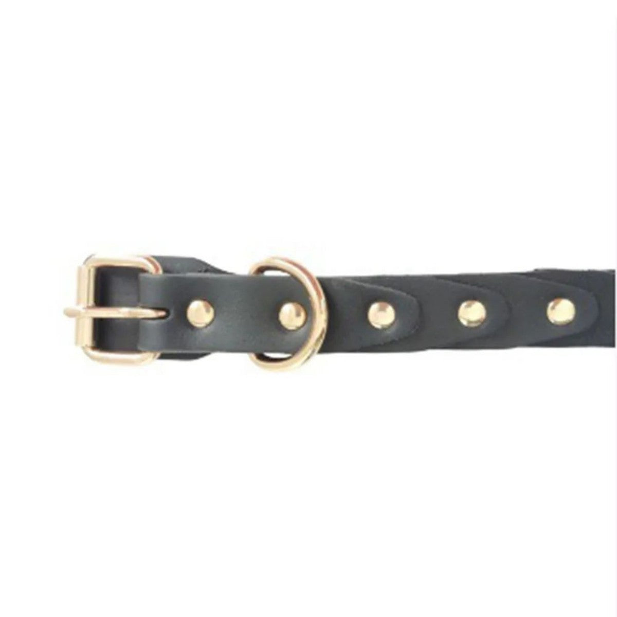 Ondaum Genuine Leather Dog Collar - Durable & Stylish Leather Buckle Collar for Medium to Large Dogs