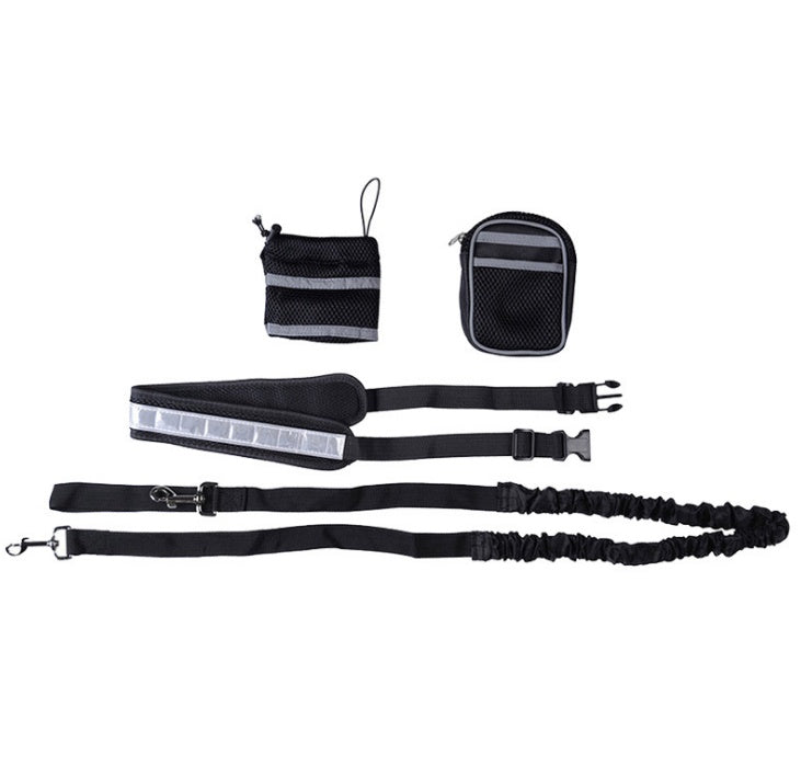 Adjustable Dog Running Leash Set