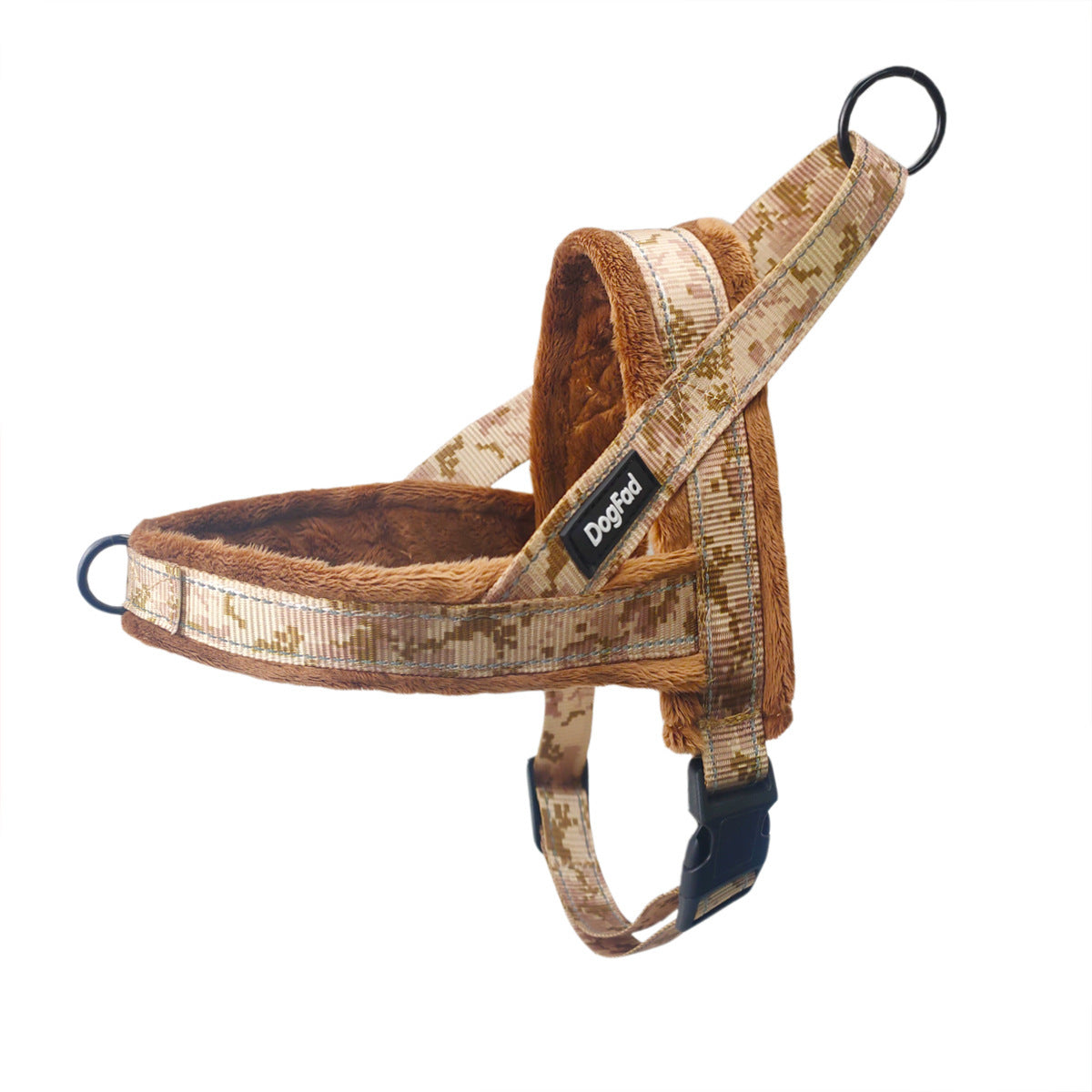 Pet Chest Strap With Flap For Comfortable Lining And Dog Leash