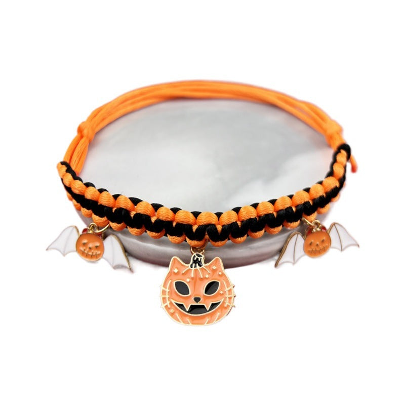 Halloween Geometric Pet Collar Decoration