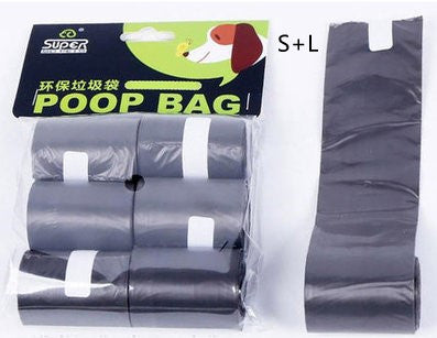 Foldable Dog Pooper Scooper with Degradable Bags
