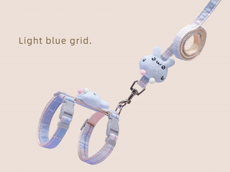 Cat Leash Anti-break Out Special Pet Chest Strap Adjustable