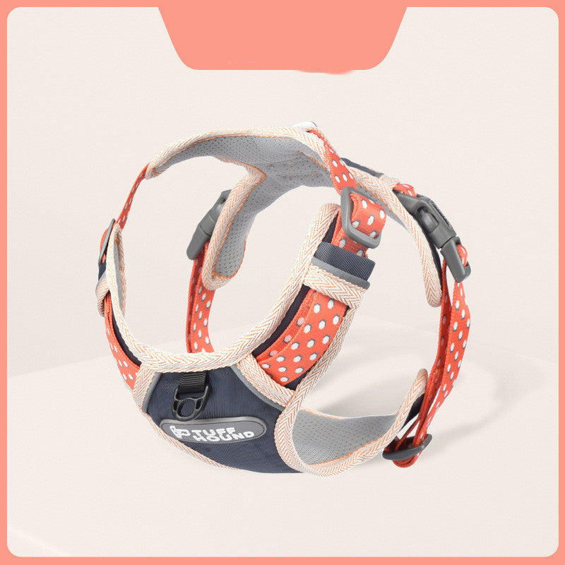 Pet Fashion Simple Chest Strap Leash Set