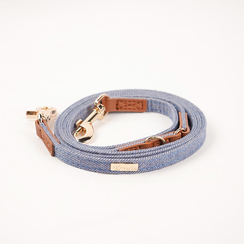 Adjustable Mohair Dog Collar with Safety Features