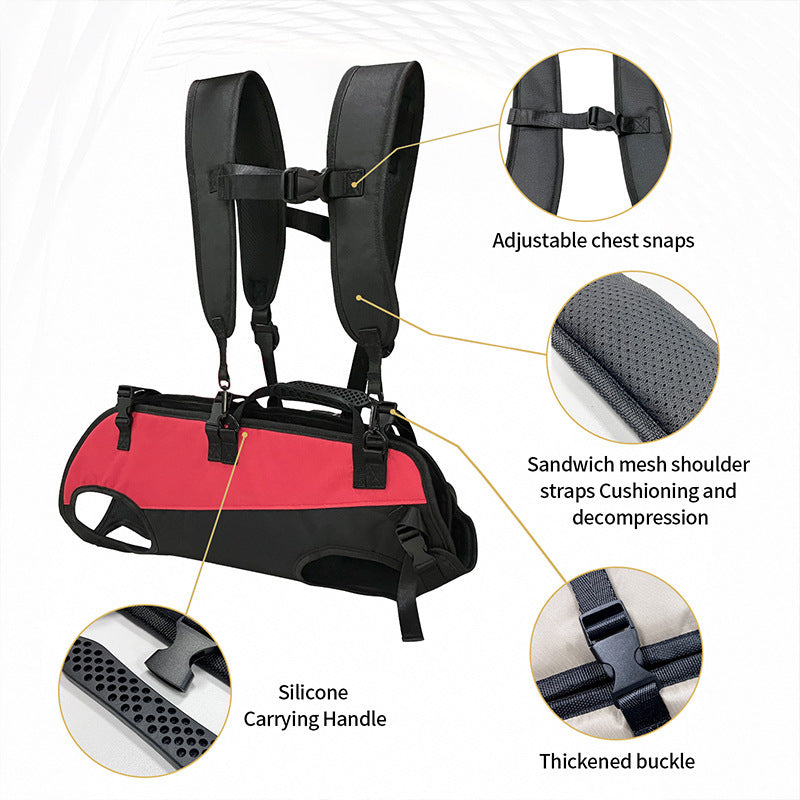 Multifunctional Airborne Outdoor Walking Stretcher Pet Backpack