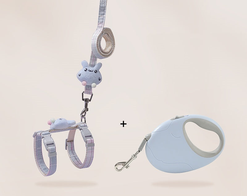 Cat Leash Anti-break Out Special Pet Chest Strap Adjustable