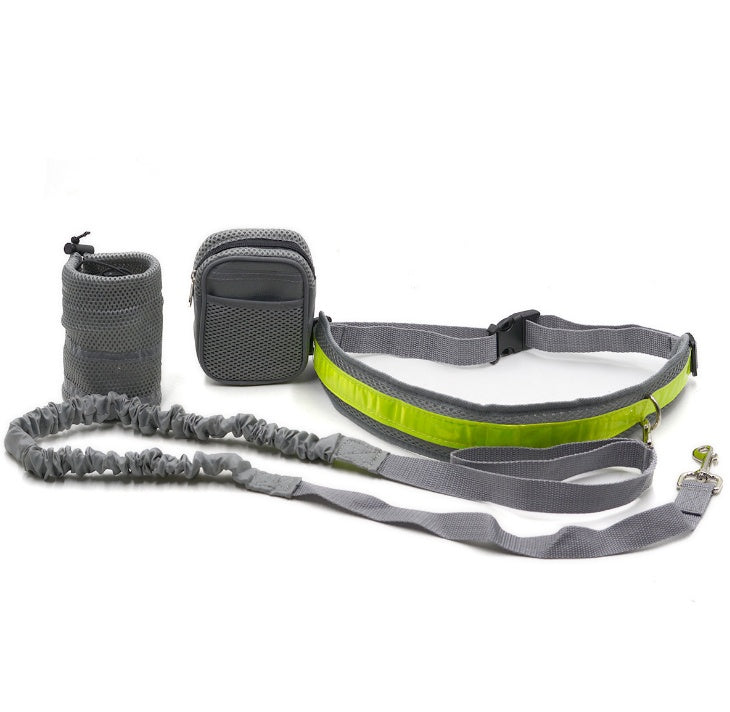 Adjustable Dog Running Leash Set